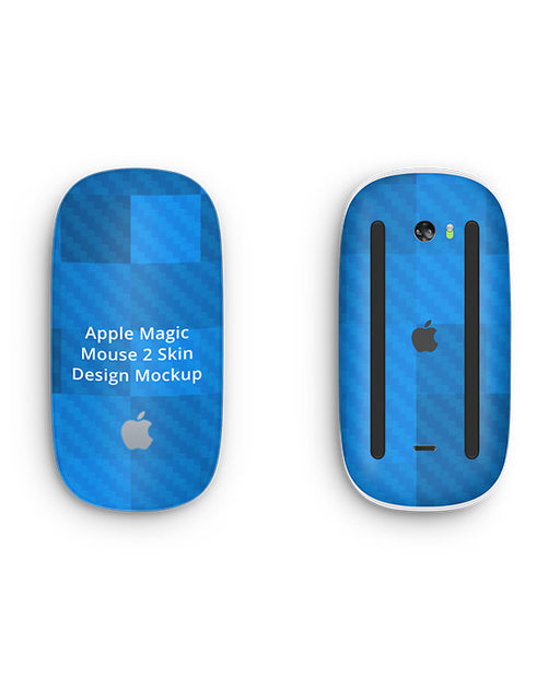 Apple Magic Mouse 2 Vinyl Skin Design Mockup 2015