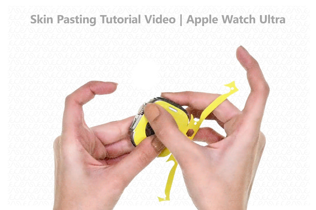Apple Watch Ultra Skin Pasting Tutorial