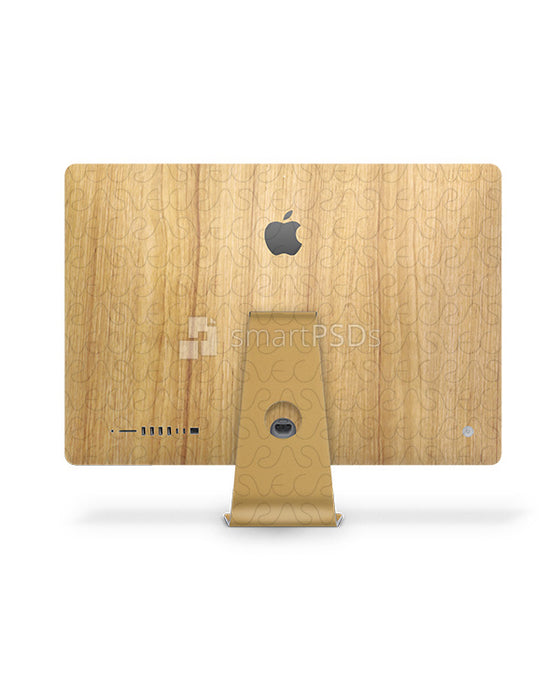 Apple iMac 21.5-inch Vinyl Skin Design Mockup 2015