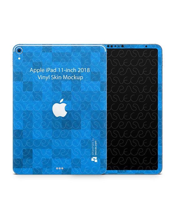 Apple iPad Pro 11-inch Tablet Skin Design Template 2018