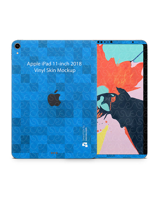 Apple iPad Pro 11-inch Tablet Skin Design Template 2018