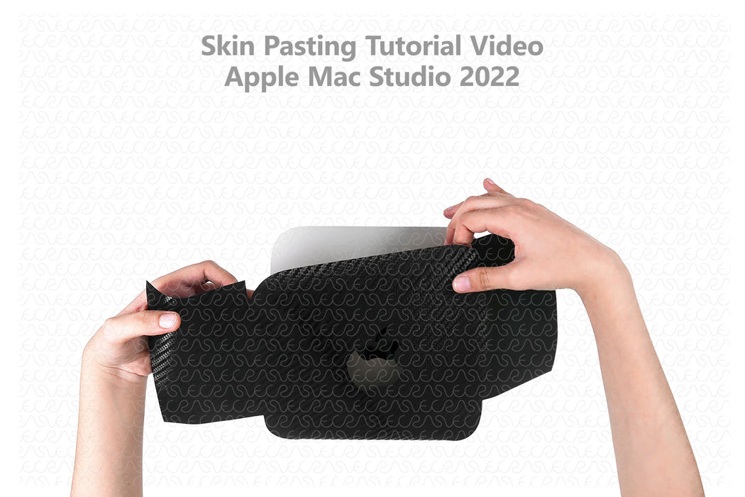 Apple Mac Studio 2022 Skin Pasting Tutorial