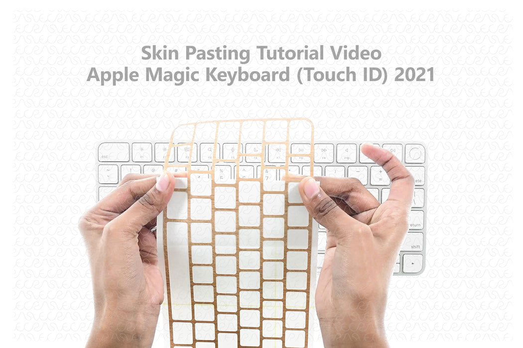 Apple Magic Keyboard (Touch ID) Skin Pasting Tutorial