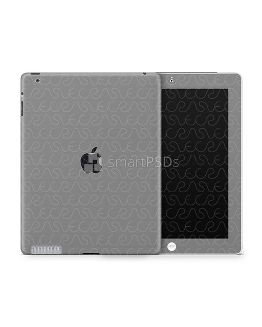 Apple iPad 2 Tablet Skin Design Template