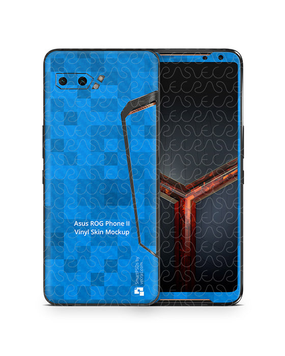 Asus ROG Phone II (2019) PSD Skin Mockup Template
