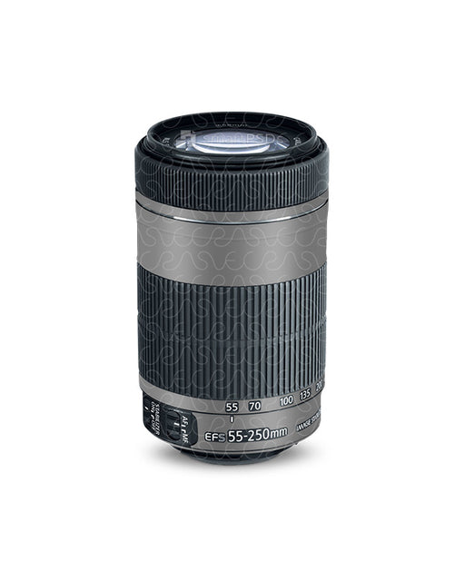 Canon EF-S 55-250mm (2013) Lens Vinyl Skin Design Template