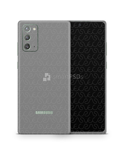 Galaxy Note 20 (2020) PSD Skin Mockup Template