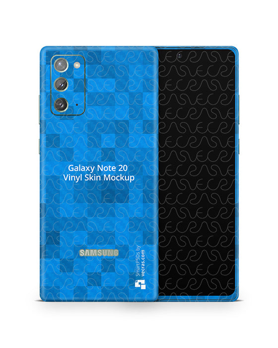 Galaxy Note 20 (2020) PSD Skin Mockup Template