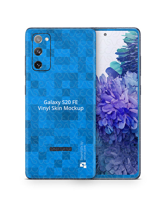 Galaxy S20 FE (2020) PSD Skin Mockup Template