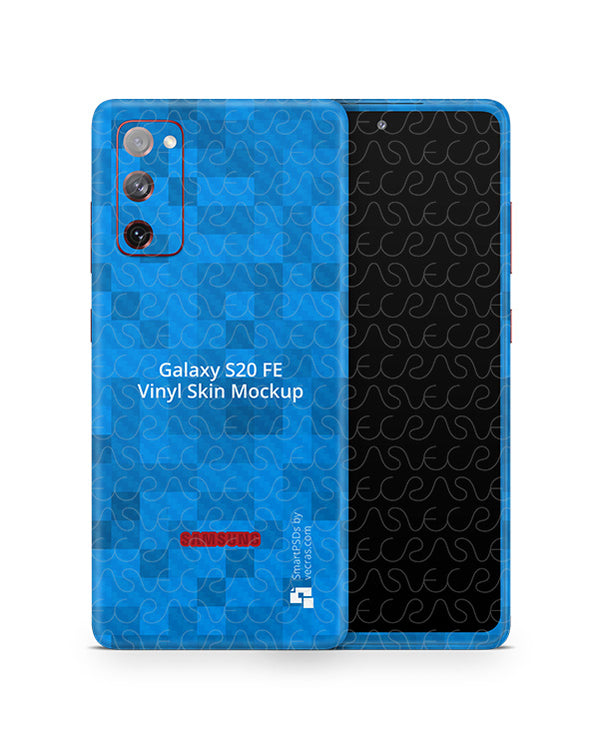 Galaxy S20 FE (2020) PSD Skin Mockup Template — VecRas