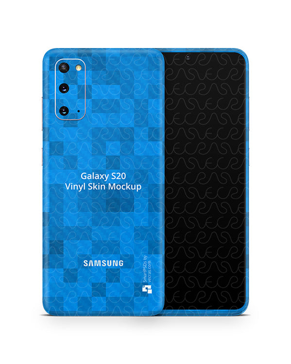 Samsung Galaxy S20 (2020) PSD Skin Mockup Template — VecRas