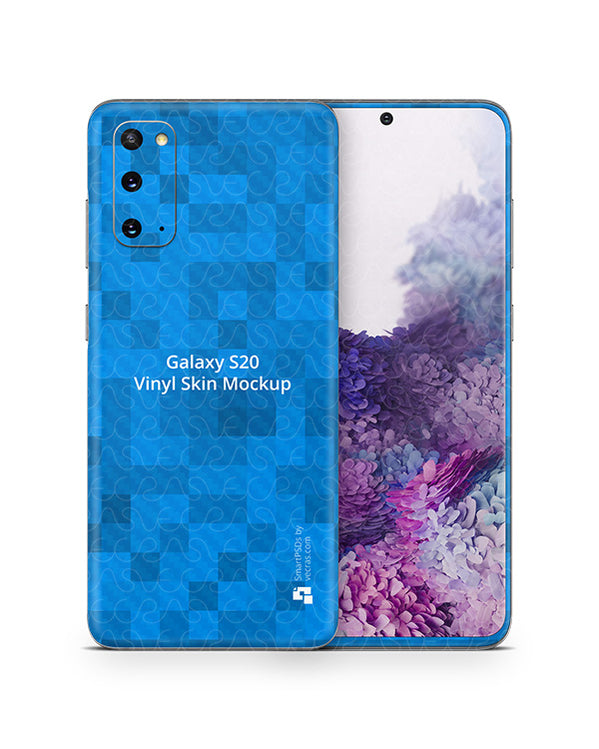 Samsung Galaxy S20 (2020) PSD Skin Mockup Template — VecRas