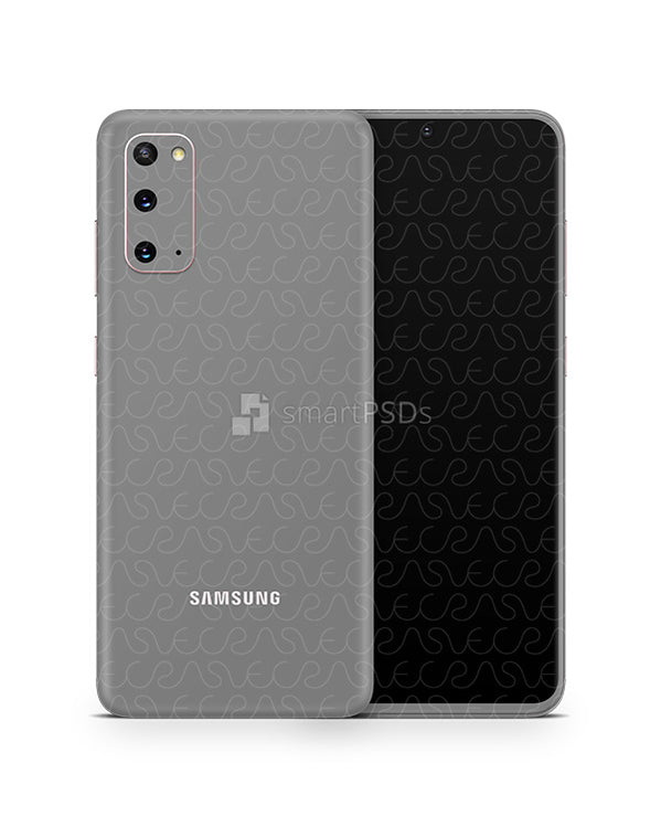 Samsung Galaxy S20 (2020) PSD Skin Mockup Template — VecRas