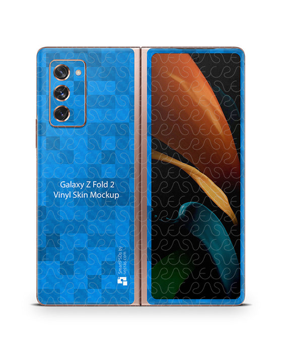 Galaxy Z Fold 2 (2020) Smart PSD Skin Mockup