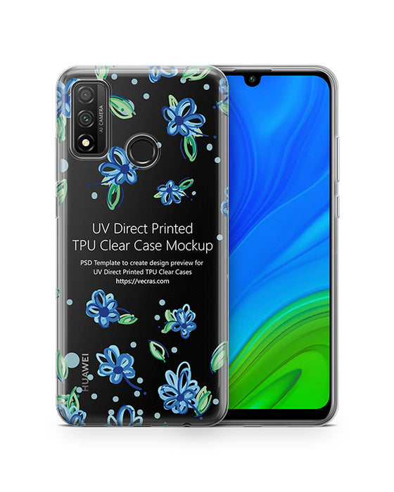 Huawei P Smart (2020) TPU Clear Case Mockup