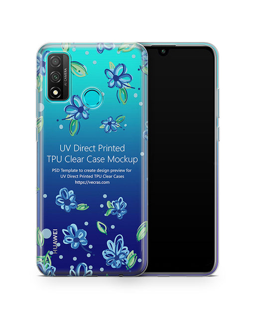 Huawei P Smart (2020) TPU Clear Case Mockup