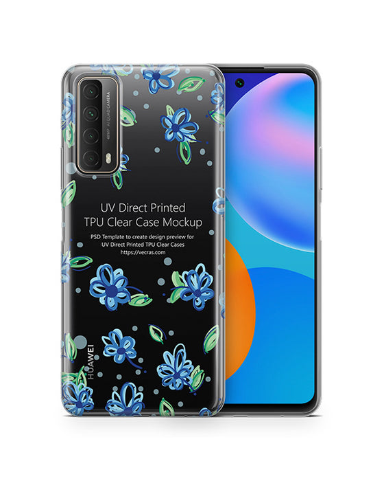 Huawei P Smart (2021) TPU Clear Case Mockup