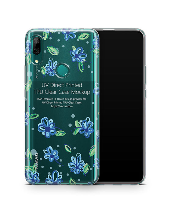 Huawei P Smart Z (2019) TPU Clear Case Mockup