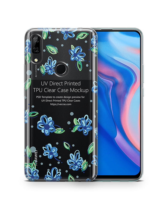 Huawei P Smart Z (2019) TPU Clear Case Mockup