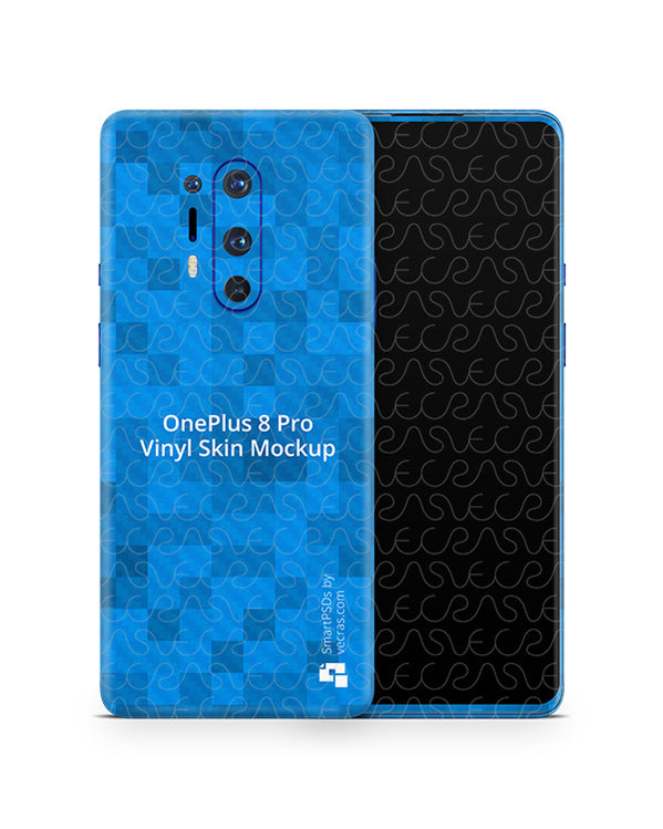 OnePlus 8 Pro (2020) PSD Skin Mockup Template — VecRas