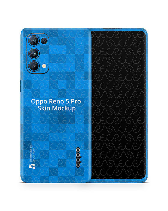 Oppo Reno 5 Pro (2021) PSD Skin Mockup Template