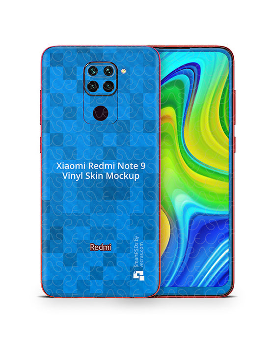 Redmi Note 9 (2020) PSD Skin Mockup Template