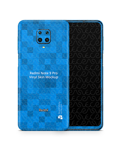 Xiaomi Redmi Note 9 Pro-Note 9S (2020) PSD Skin Mockup Template