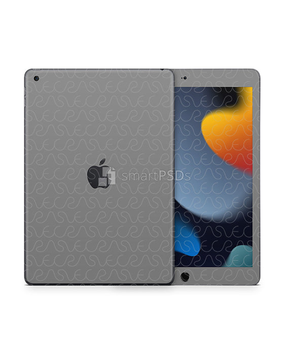 iPad 10.2 Gen 9 (2021) Smart PSD Skin Mockup