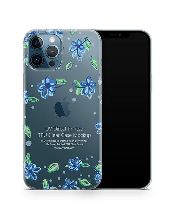 iPhone 12 Pro (2020) TPU Clear Case Mockup