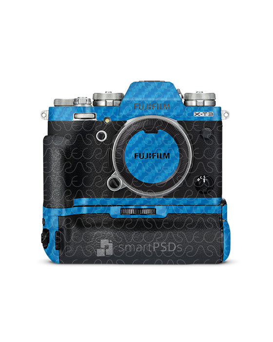 Fujifilm X-T3 Mirrorless Digital Camera (2018) Skin PSD Mockup Template
