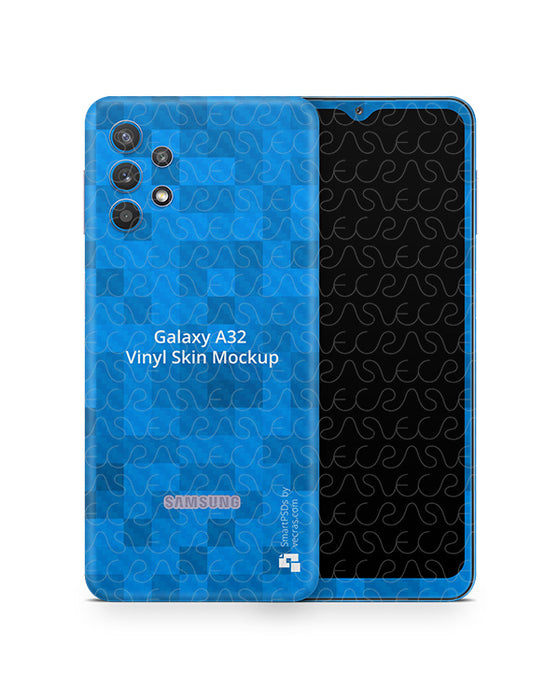Galaxy A32 (2021) PSD Skin Mockup Template