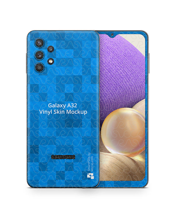 Galaxy A32 (2021) PSD Skin Mockup Template