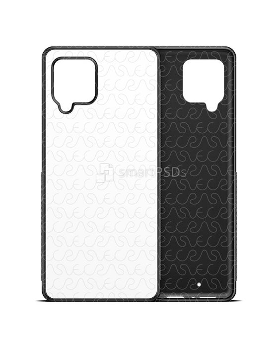 Galaxy A42 5G (2020) 2d Rubber Flex Case Design Mockup