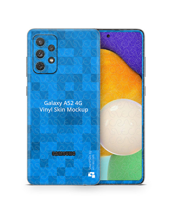 Galaxy A52 4G (2021) PSD Skin Mockup Template