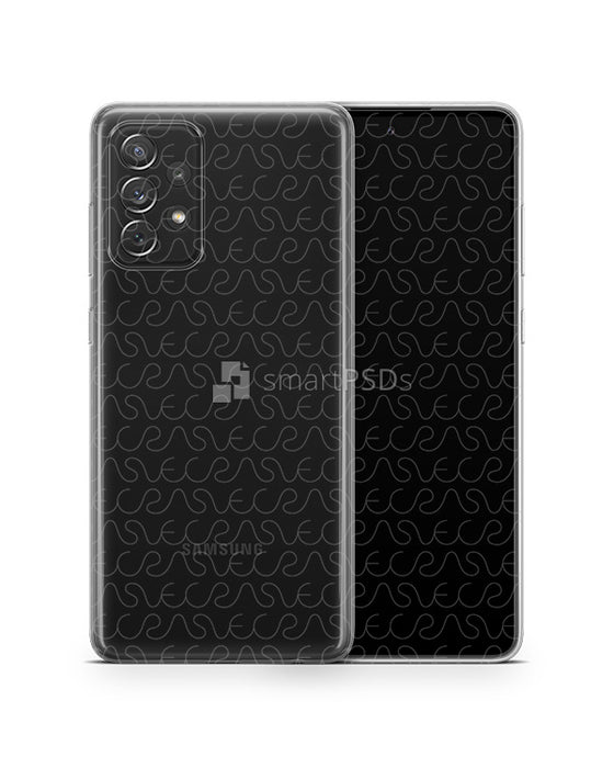 Galaxy A52 5G (2021) TPU Clear Case Mockup