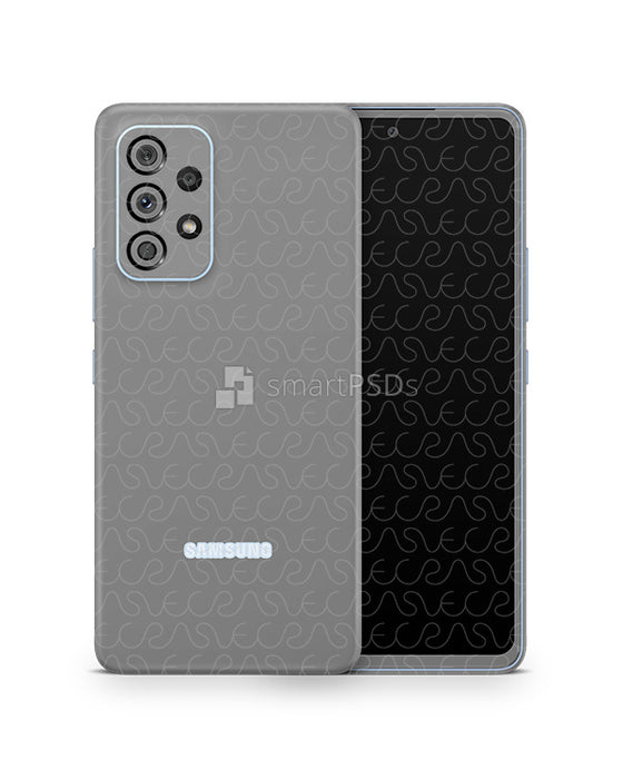 Galaxy A53 5G (2022) PSD Skin Mockup Template