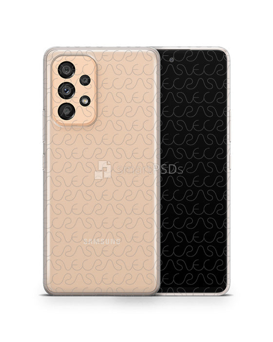 Galaxy A53 5G (2022) TPU Clear Case Mockup
