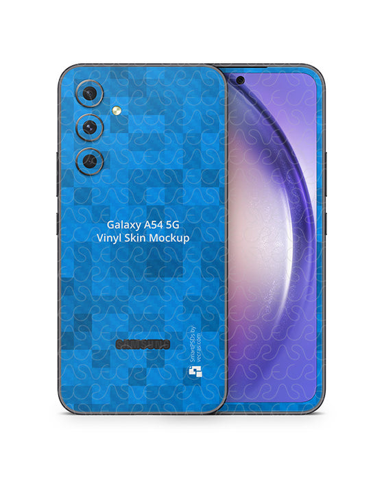Galaxy A54 5G (2023) PSD Skin Mockup Template