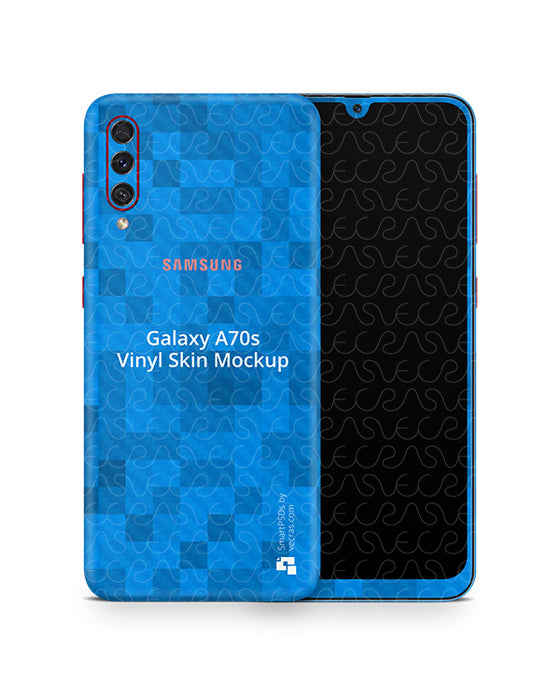 Galaxy A70s (2019) PSD Skin Mockup Template
