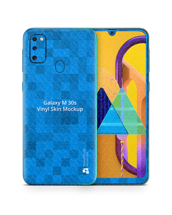 Galaxy M30s (2019) PSD Skin Mockup Template