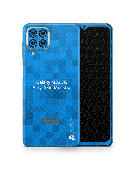 Galaxy M33 5G (2022) PSD Skin Mockup Template