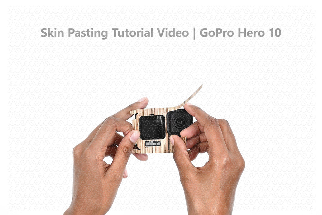 GoPro Hero 10 2021 Vinyl Skin Pasting Tutorial