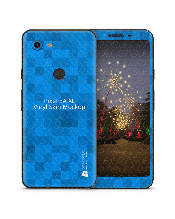 Google Pixel 3A XL Vinyl Skin Design Mockup 2019