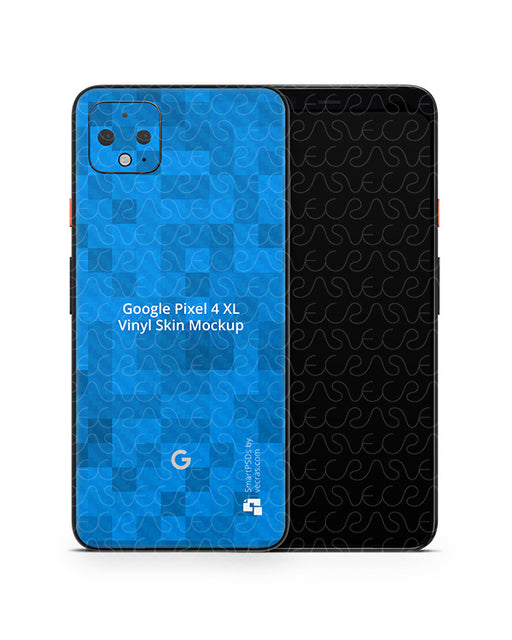 Google Pixel 4 XL (2019) PSD Skin Mockup Template