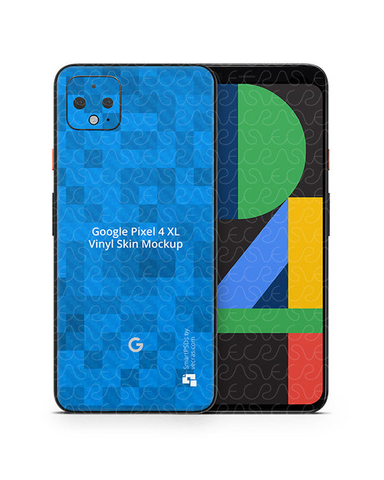 Google Pixel 4 XL (2019) PSD Skin Mockup Template