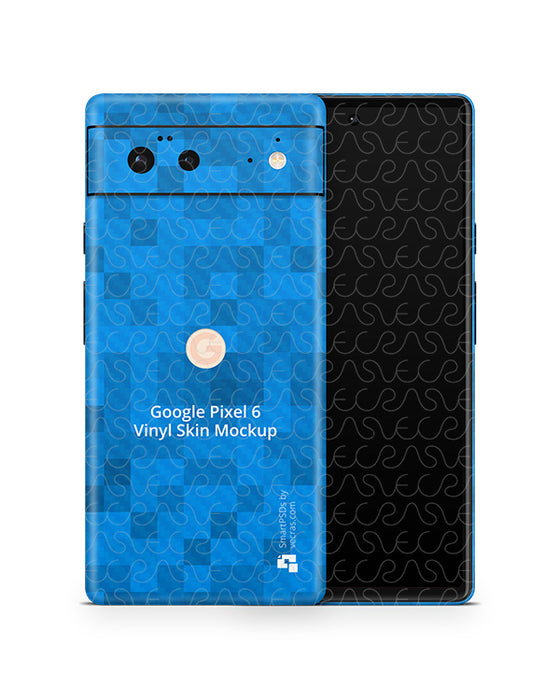 Google Pixel 6 (2021) PSD Skin Mockup Template