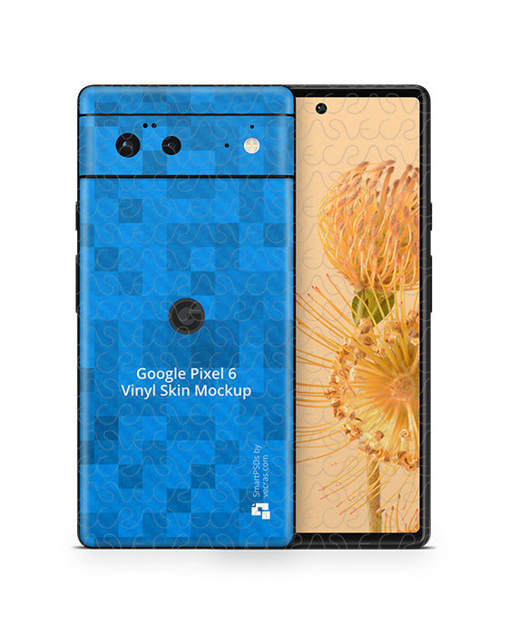 Google Pixel 6 (2021) PSD Skin Mockup Template