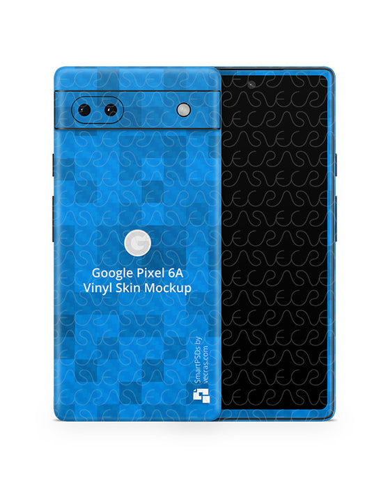 Google Pixel 6A (2022) PSD Skin Mockup Template