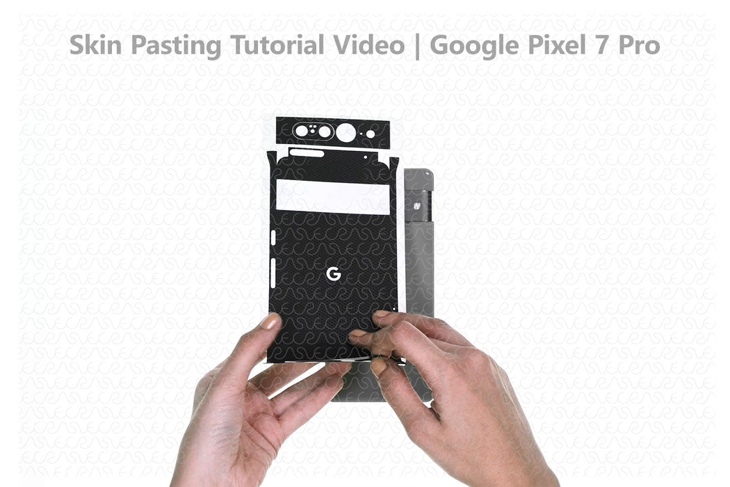 Google Pixel 7 Pro Vinyl Skin Pasting Tutorial