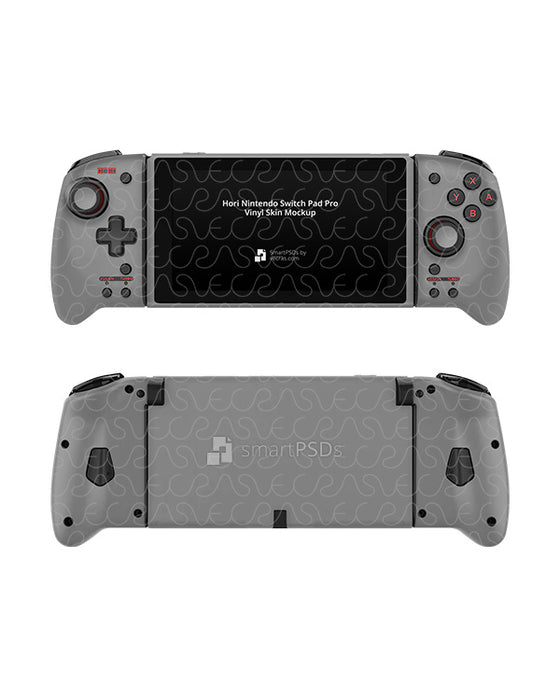 Hori Nintendo Switch Split Pad Pro Controller (2020) Skin PSD Mockup Template